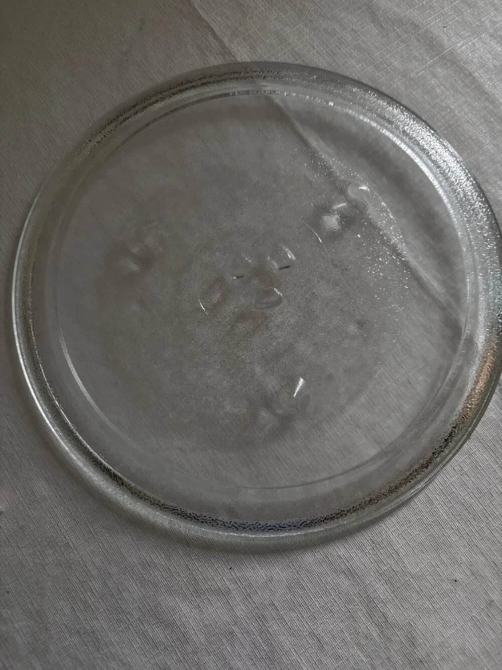 Clear Glass Microwave Turntable Plate Replacement 12.5